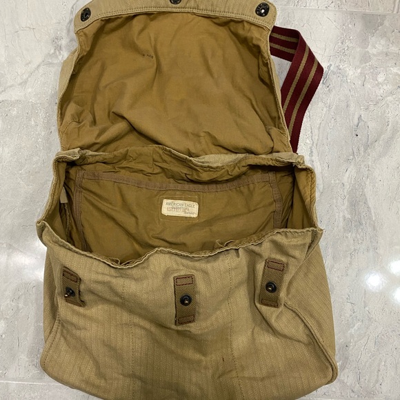 American Eagle Vintage Look Messenger Bag (O/S) - Picture 2 of 5